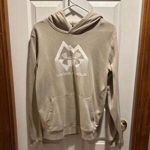 Under Armour Men's Beige Hoodie Sweater